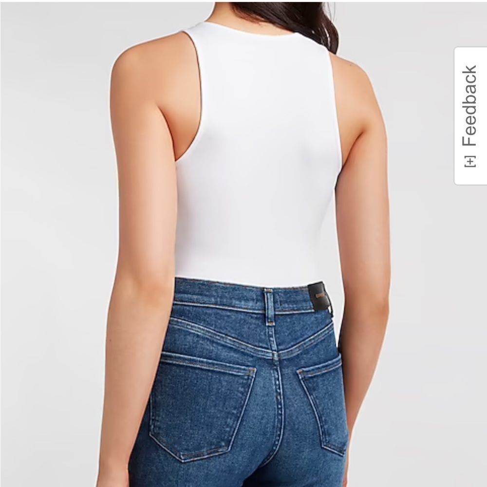 Express Contour High Neck Bodysuit NWOT